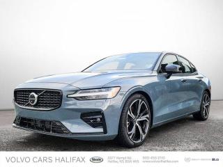 Only 25 Miles! Dealer Certified Pre-Owned. This Volvo S60 boasts a Intercooled Turbo Gas/Electric I-4 2.0 L/120 engine powering this Automatic transmission. WHEELS: 19 5-TRIPLE SPOKE BLACK DIAMOND-CUT ALLOY -inc: Tires: 235/40R19, THUNDER GREY METALLIC, POLESTAR OPTIMIZATION -inc: Enhances mid-range engine output, AWD prioritization, gearshift speed, gear shift hold, throttle response and off throttle response.* This Volvo S60 Features the Following Options *CLIMATE PACKAGE -inc: Heated Steering Wheel, Heated Rear Seat, Headlamp Cleaners , HARMAN/KARDON PREMIUM SOUND, CHARCOAL, LEATHER UPHOLSTERY, Window Grid Diversity Antenna, Wheels: 18 5-Spoke Black Diamond-Cut Alloy, Valet Function, Trunk/Hatch Auto-Latch, Trip Computer, Transmission: 8-Speed Geartronic Automatic, Transmission w/Driver Selectable Mode and Geartronic Sequential Shift Control.* Visit Us Today *Come in for a quick visit at Volvo of Halifax, 3377 Kempt Road, Halifax, NS B3K-4X5 to claim your Volvo S60!