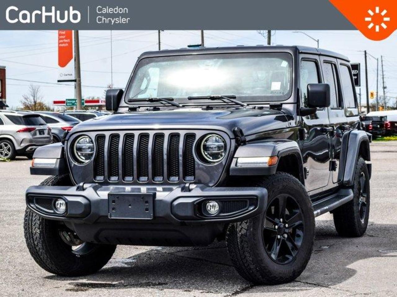 Used 2022 Jeep Wrangler Unlimited Sahara Altitude Dual Top Navi Lethr R-Start for sale in Bolton, ON