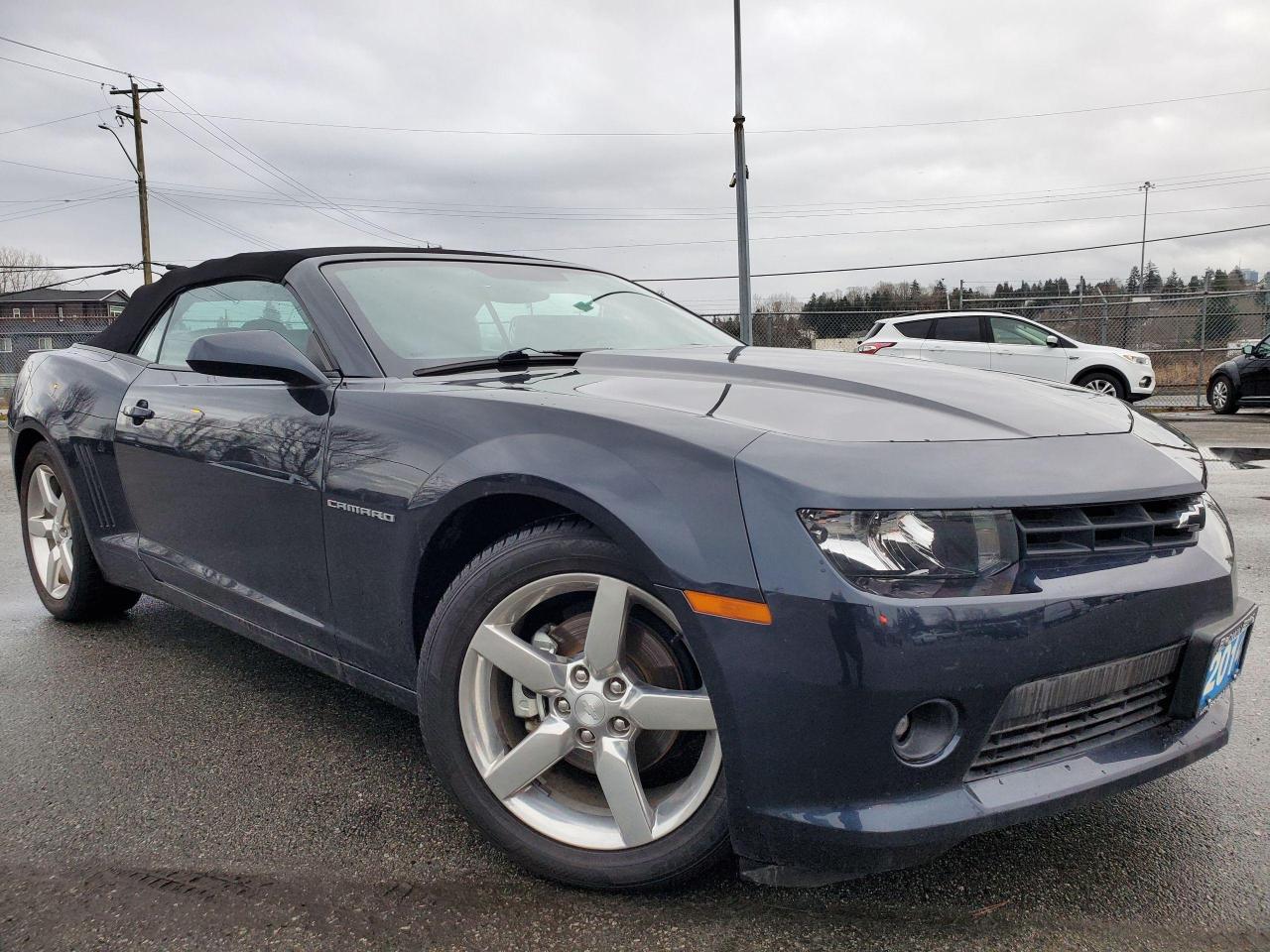 Used 2014 Chevrolet Camaro LOCAL, NO ACCIDENTS, 2dr Conv 2LT for sale in Surrey, BC