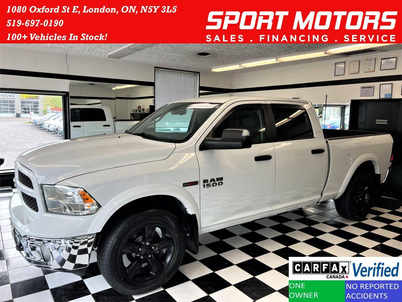 2016 RAM 1500 Outdoorsman 3.0L V6 Diesel 4x4+Camera+CLEAN CARFAX