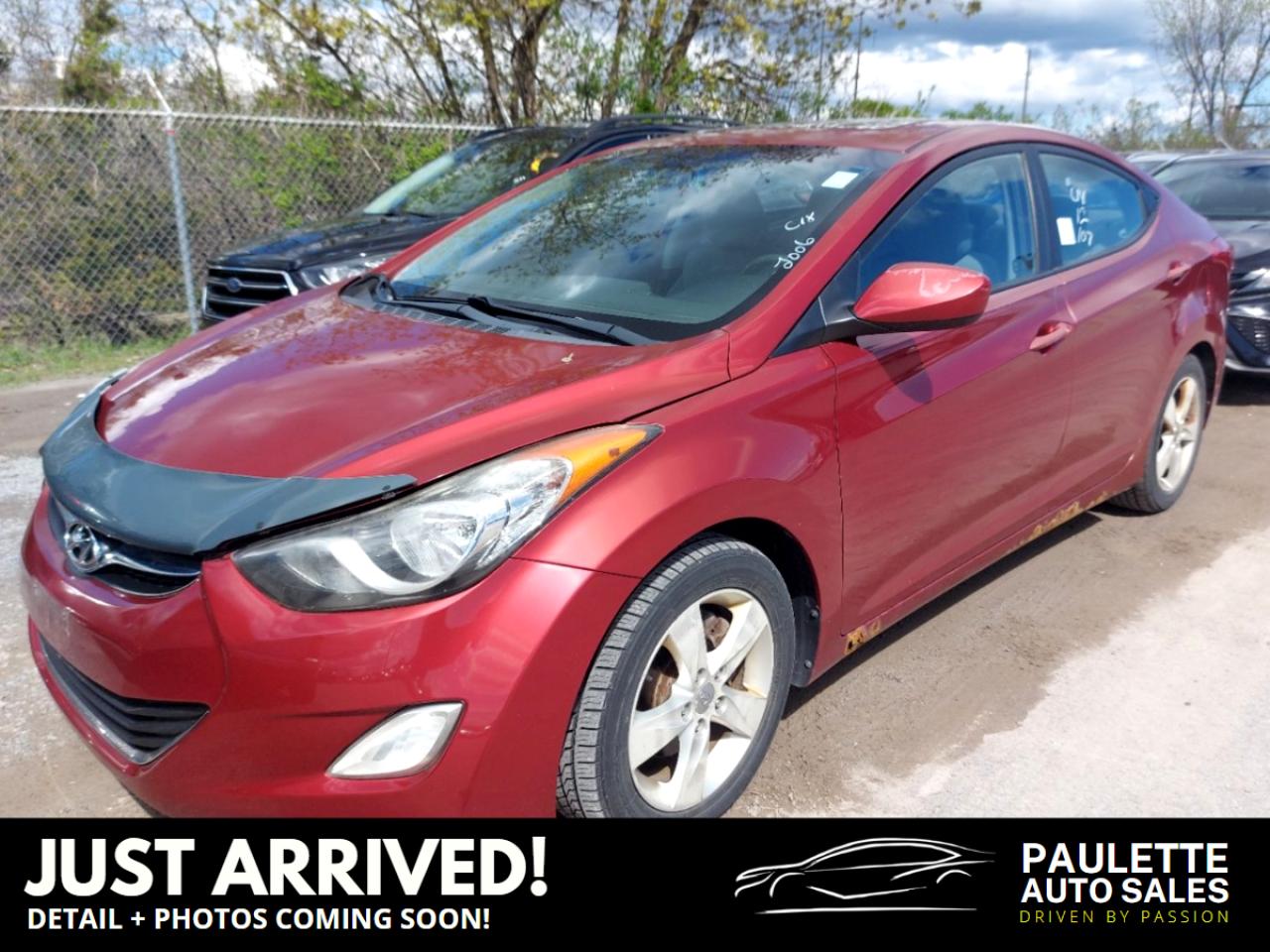 2012 Hyundai Elantra GLS / Clean CarFax / Sunroof - Photo #1