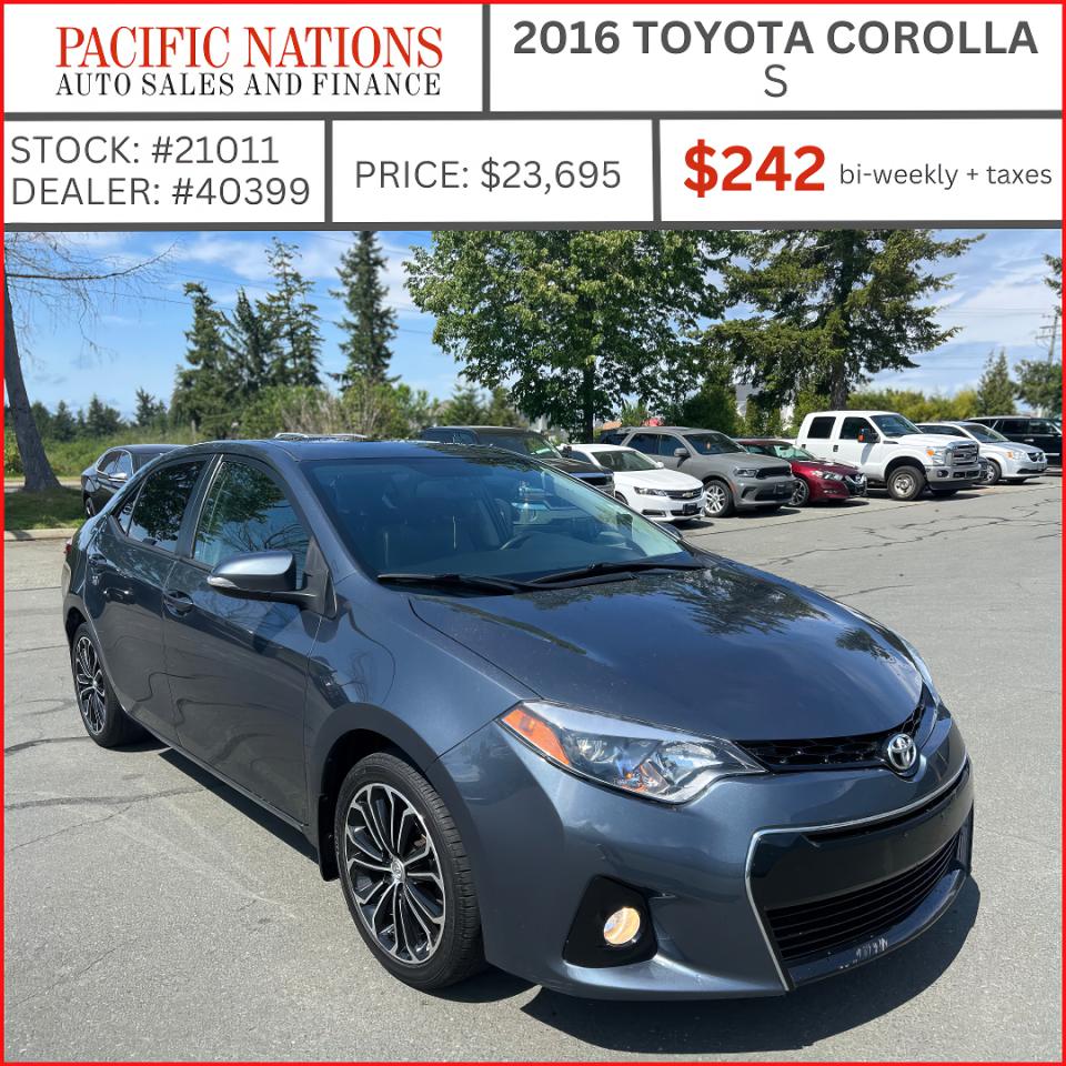 2016 Toyota Corolla S