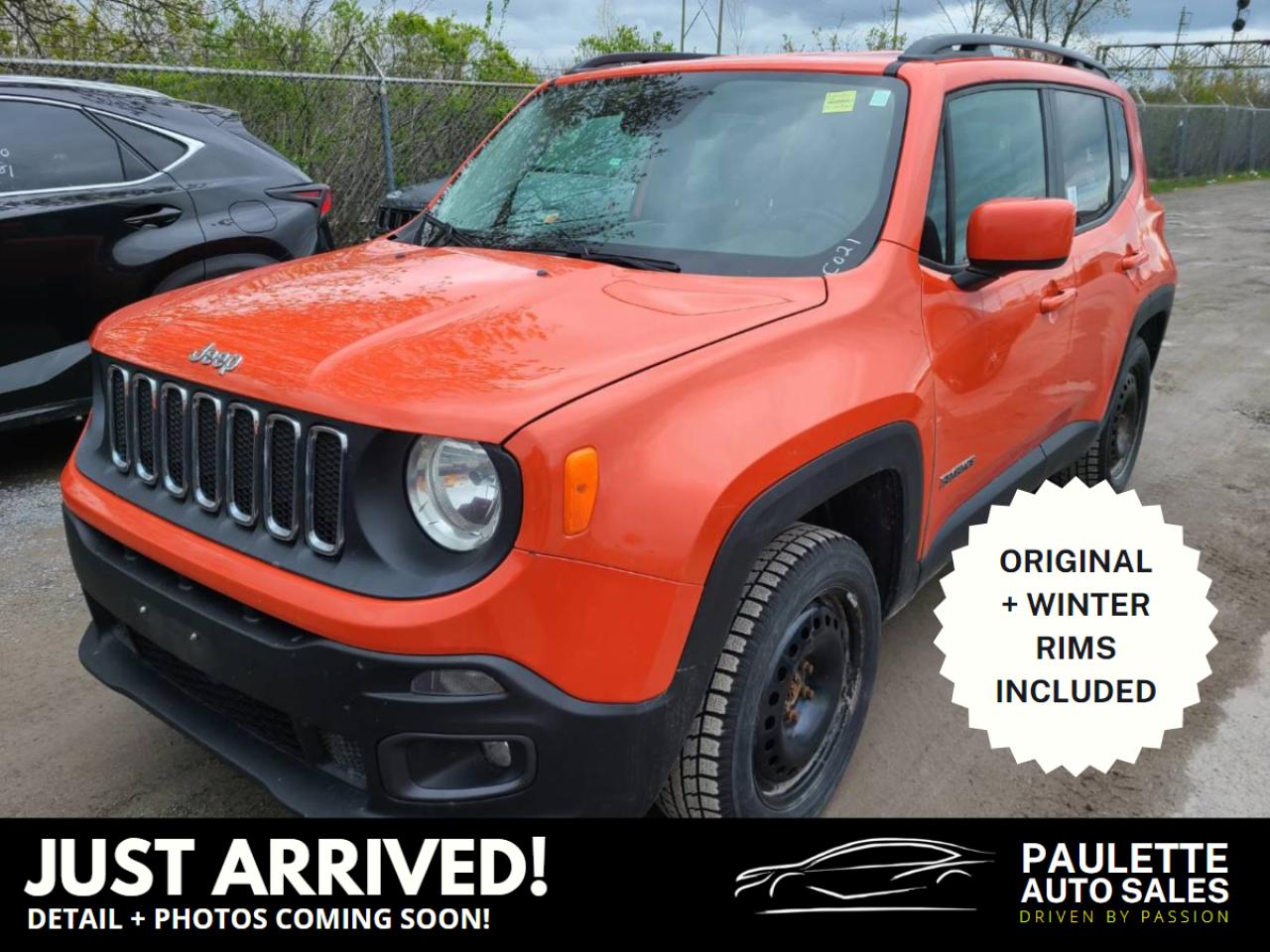 2016 Jeep Renegade 4WD North / Clean CarFax / 6 Speed Manual - Photo #1
