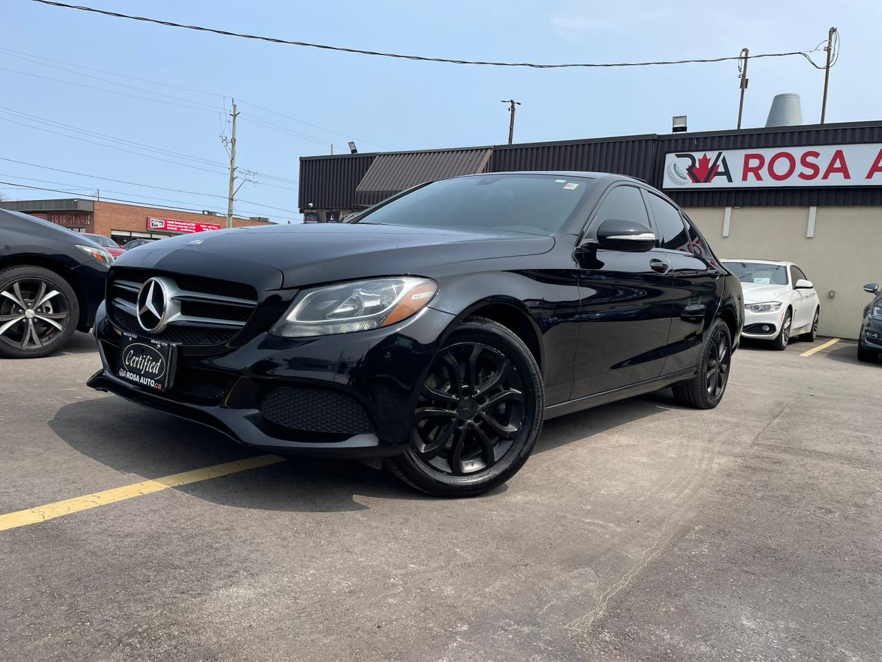 Used 2015 Mercedes-Benz C-Class 4MATIC PANORAMIC NAVI B-TOOTH BLIND SPOT CAMERA for sale in Oakville, ON