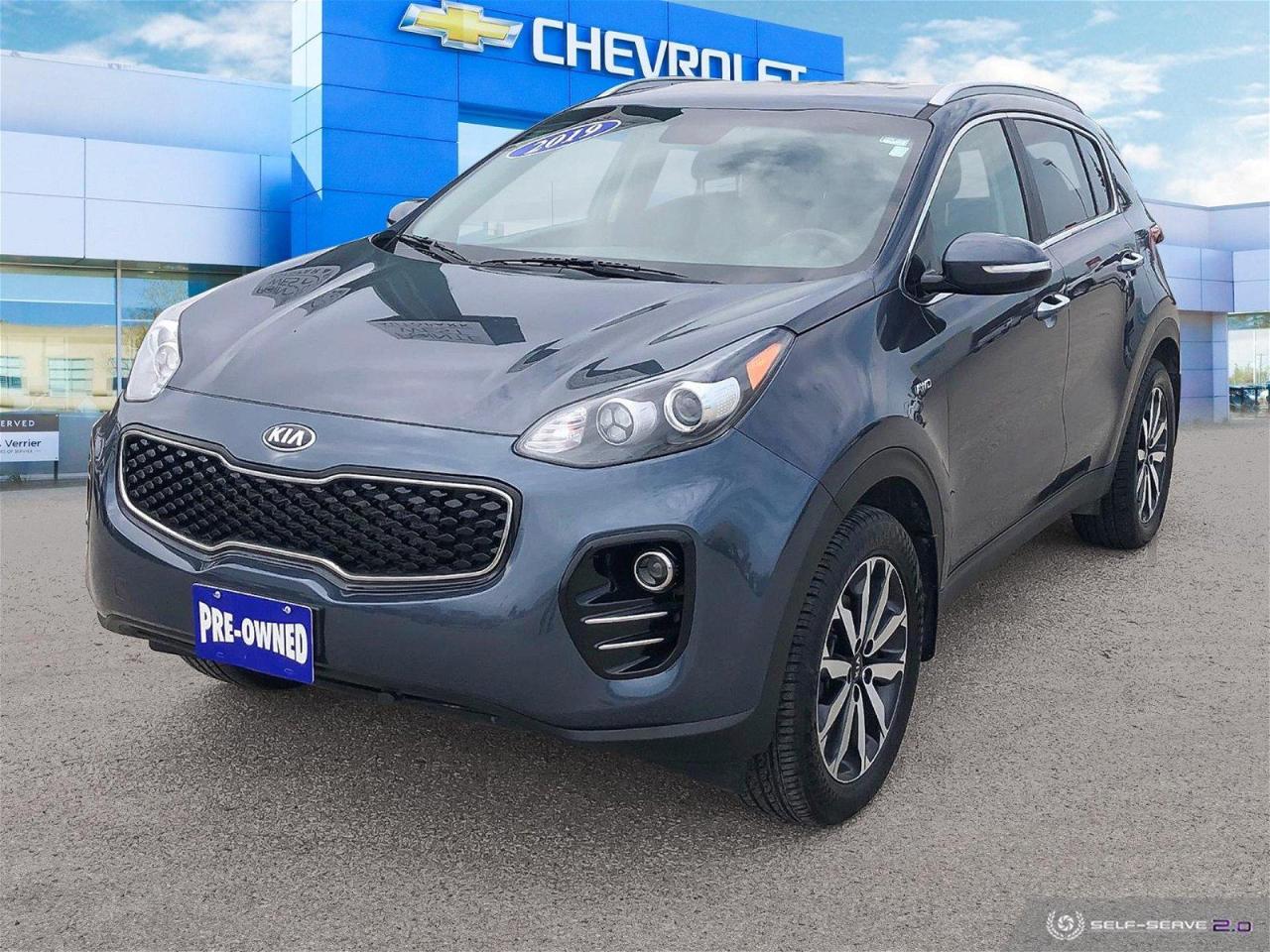Used 2019 Kia Sportage EX AWD | CarPlay | Leather for sale in Winnipeg, MB