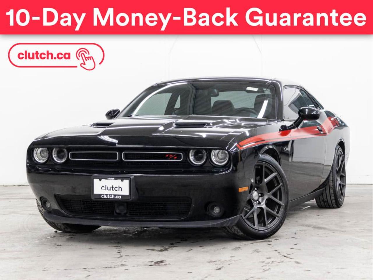 Used 2016 Dodge Challenger R/T w/ Bluetooth, Navigation, Adaptive Cruise Control for sale in Toronto, ON