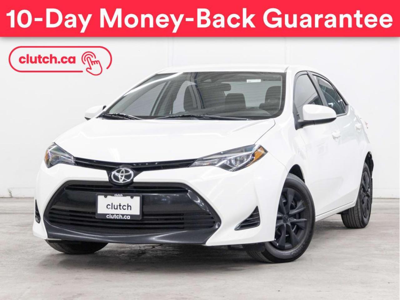 Used 2018 Toyota Corolla CE w/ Rearview Cam, Toyota Safety Sense for sale in Toronto, ON