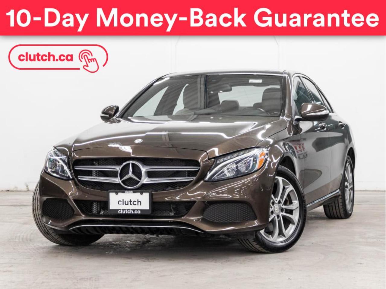 Used 2015 Mercedes-Benz C-Class C 300 w/ Bluetooth, Navigation, Moonroof for sale in Toronto, ON