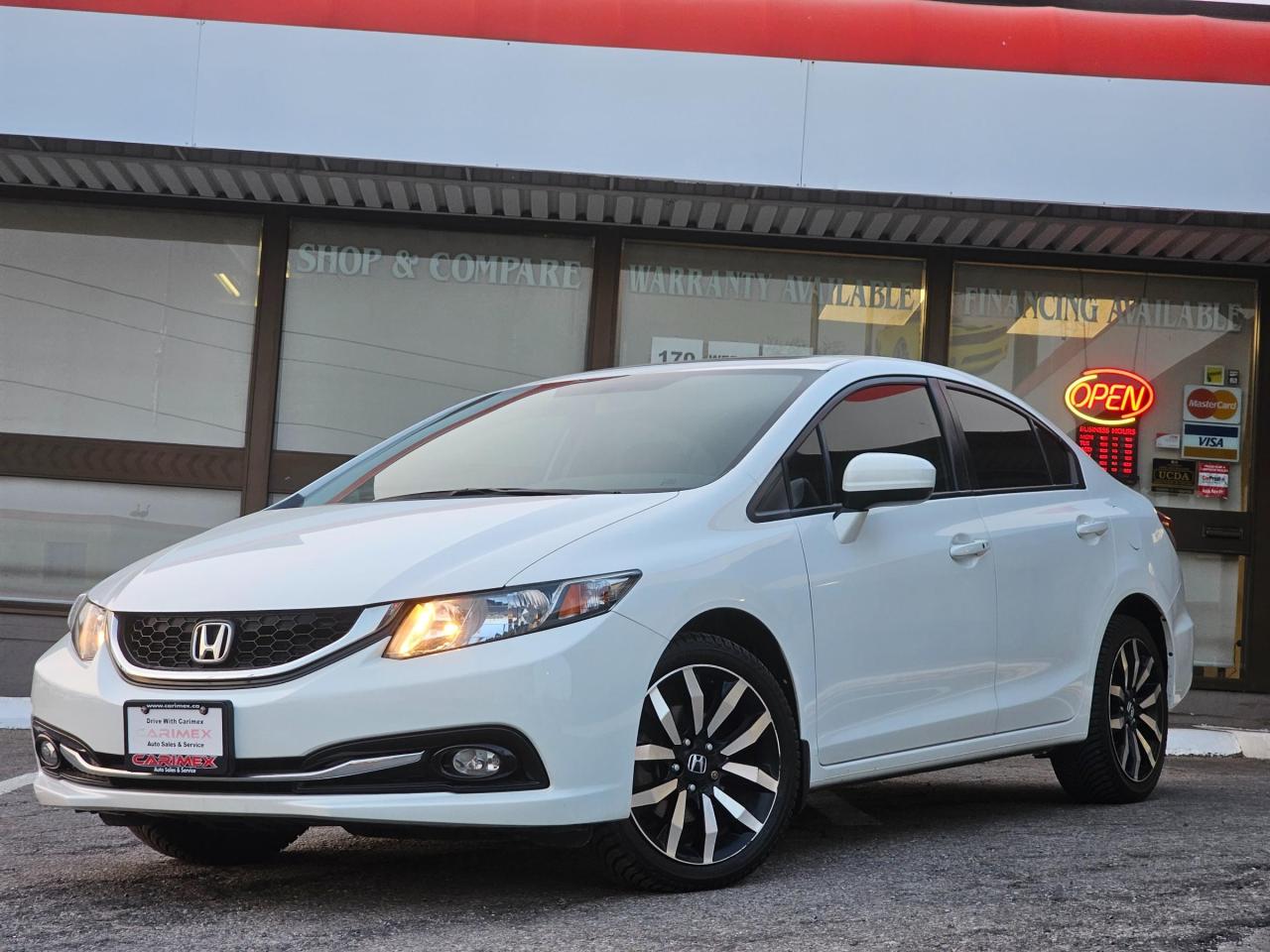 Used 2015 Honda Civic Touring NAVI | Leather | Sunroof | Backup Camera for sale in Waterloo, ON