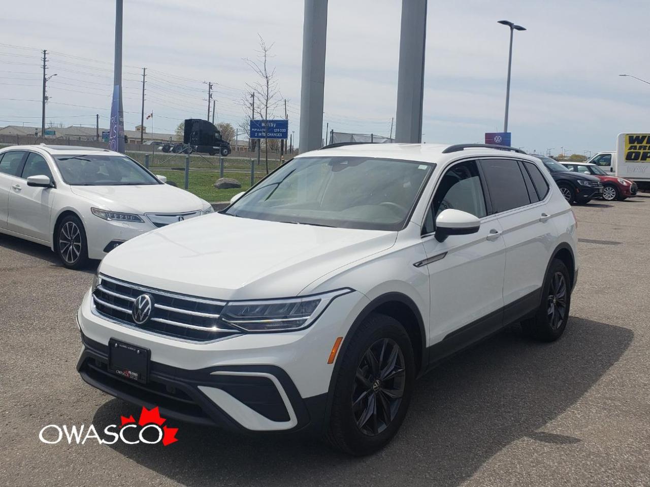 Used 2022 Volkswagen Tiguan 2.0L Comfortline! Clean CarFax! Feels New! for sale in Whitby, ON