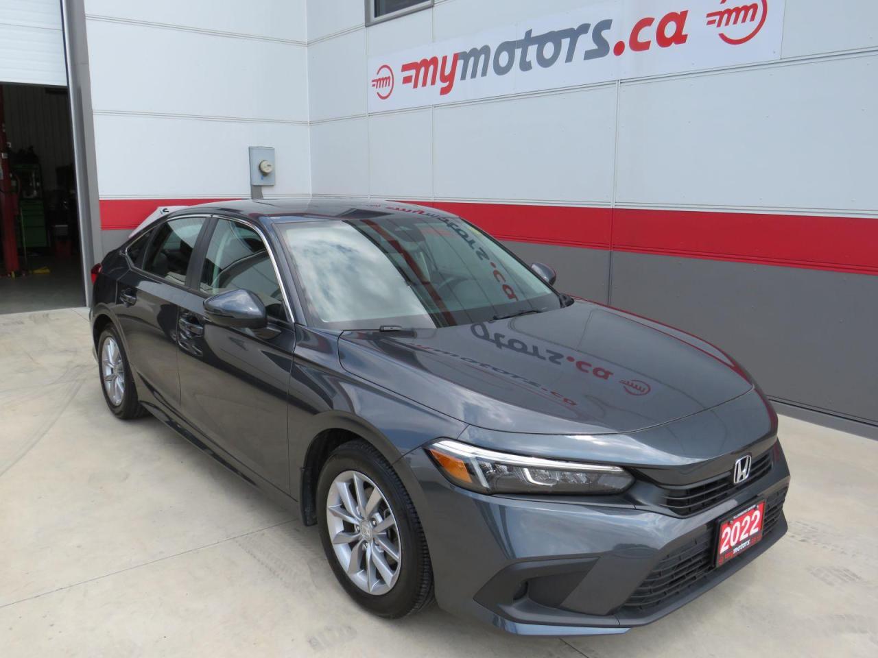 Used 2022 Honda Civic Sedan EX  (**LESS THAN 18,000KMS** NO REPORTED ACCIDENTS**ALLOY WHEELS**SUNROOF**AUTO HEADLIGHTS** RADAR CRUISE CONTROL** HEATED STEERING WHEEL** HEATED SEATS**PUSH BUTTON START**BACKUP CAMERA** APPLE/ANDROID CAR PLAY**AUTO CLIMATE CONTROL**AUTO START/STO for sale in Tillsonburg, ON