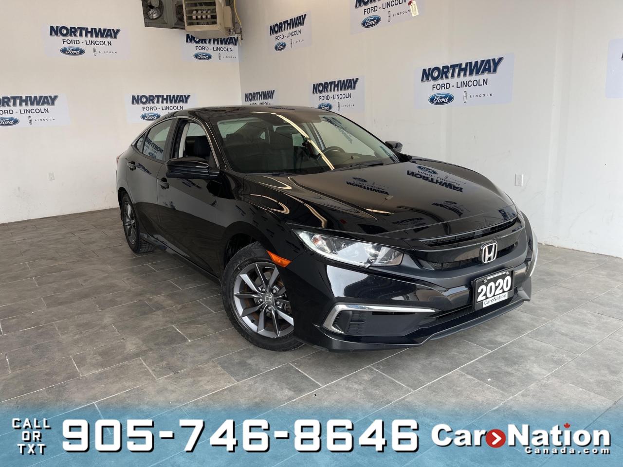 Used 2020 Honda Civic Sedan EX | TOUCHSCREEN | SUNROOF | 1 OWNER | REAR CAM for sale in Brantford, ON