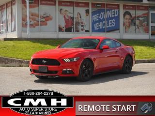 Used 2015 Ford Mustang V6  CAM AM-DECK REM-START 17-AL for sale in St. Catharines, ON