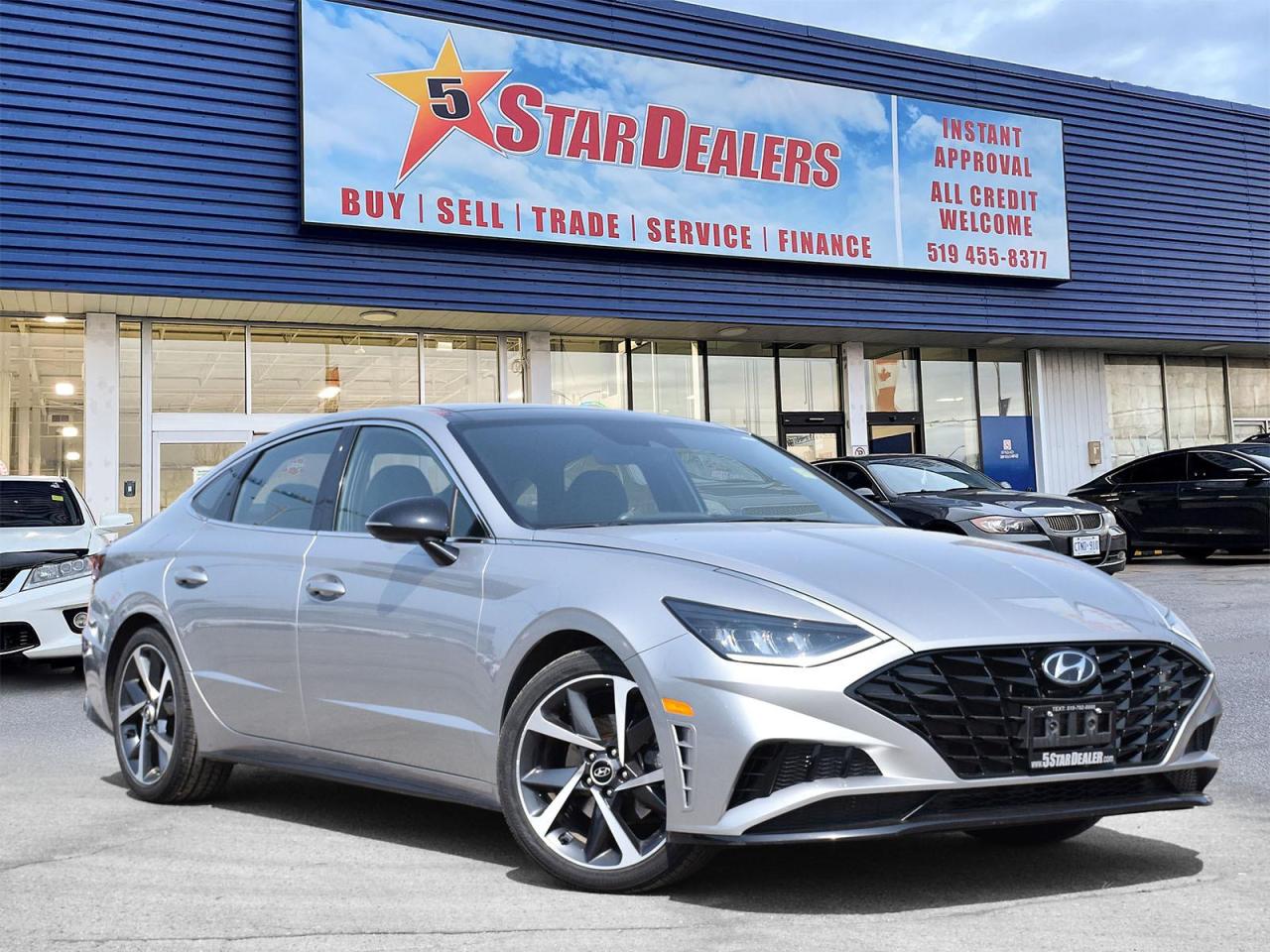 Used 2021 Hyundai Sonata LEATHER SUNROOF MINT! WE FINANCE ALL CREDIT! for sale in London, ON