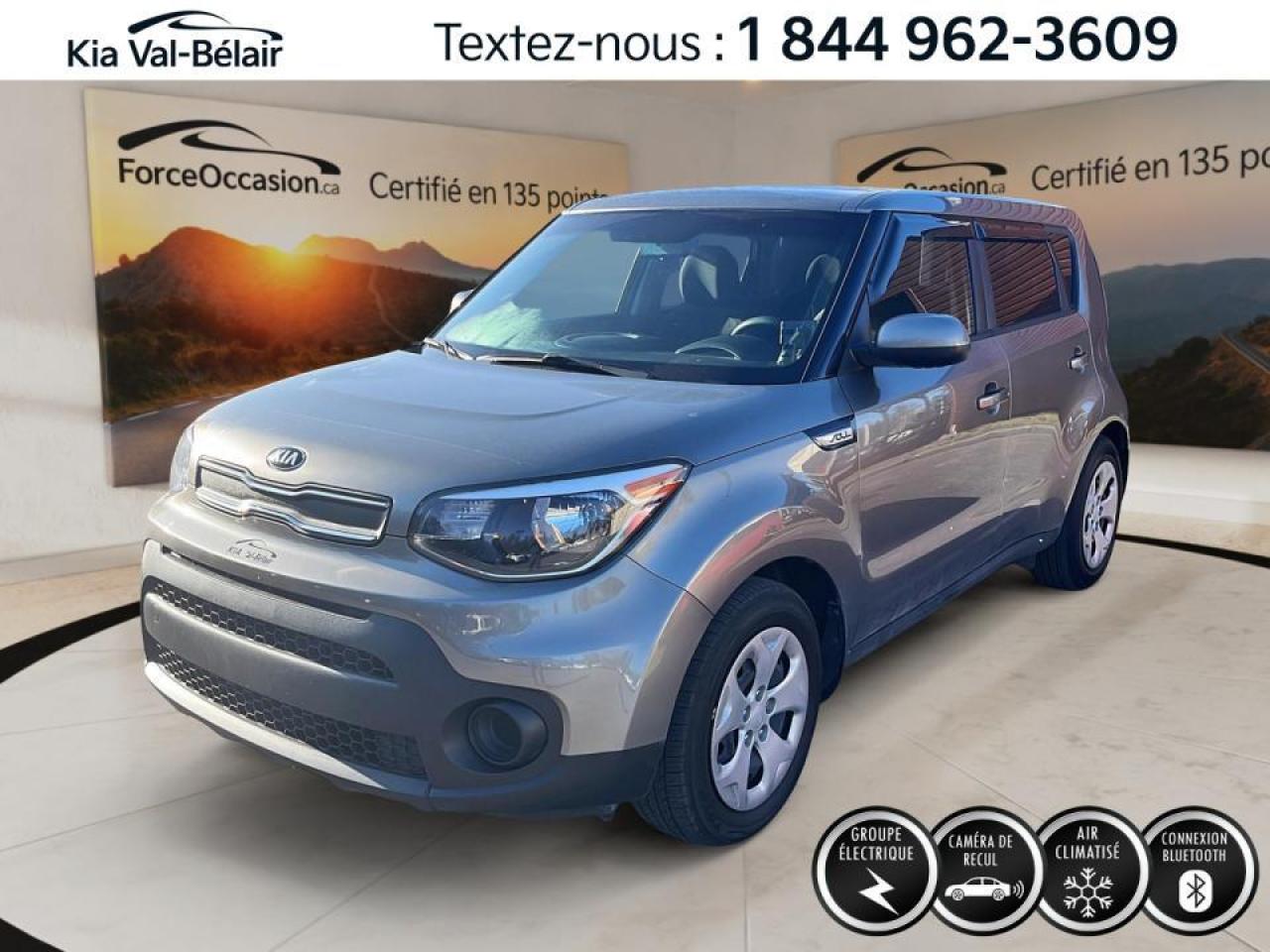 Used 2019 Kia Soul LX * A/C * CAMÉRA * BLUETOOTH * RÉTRO CHAUFFANT * for sale in Québec, QC