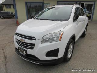 Used 2016 Chevrolet Trax GAS SAVING LT-MODEL 5 PASSENGER 1.4L - ECO-TEC.. LEATHER TRIM.. BACK-UP CAMERA.. BLUETOOTH SYSTEM.. TOUCH SCREEN DISPLAY.. for sale in Bradford, ON