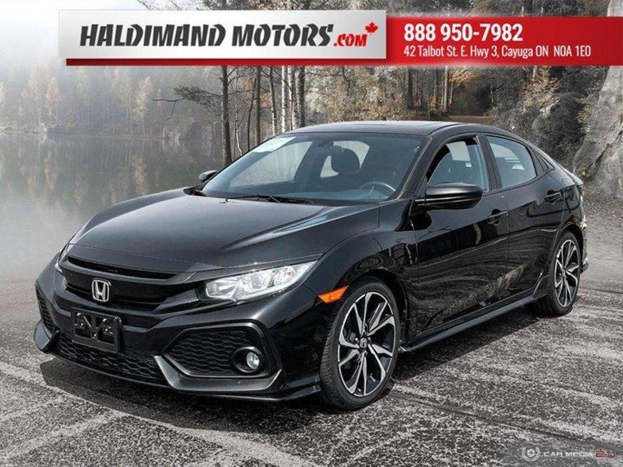 Used 2018 Honda Civic Hatchback Sport for sale in Cayuga, ON