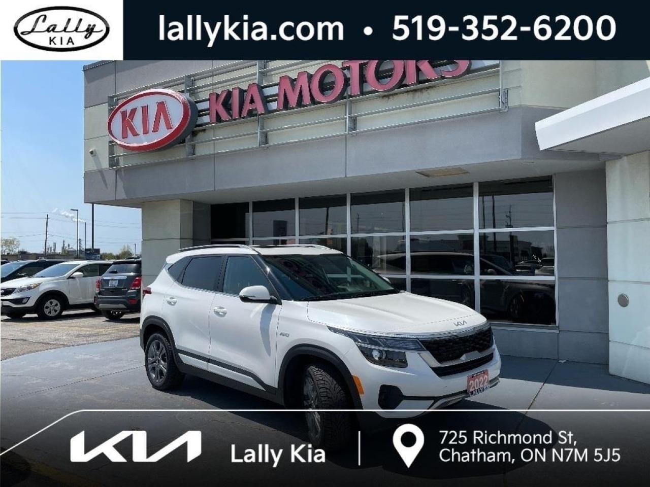 Used 2022 Kia Seltos EX AWD #Leather #Sunroof #BSD for sale in Chatham, ON
