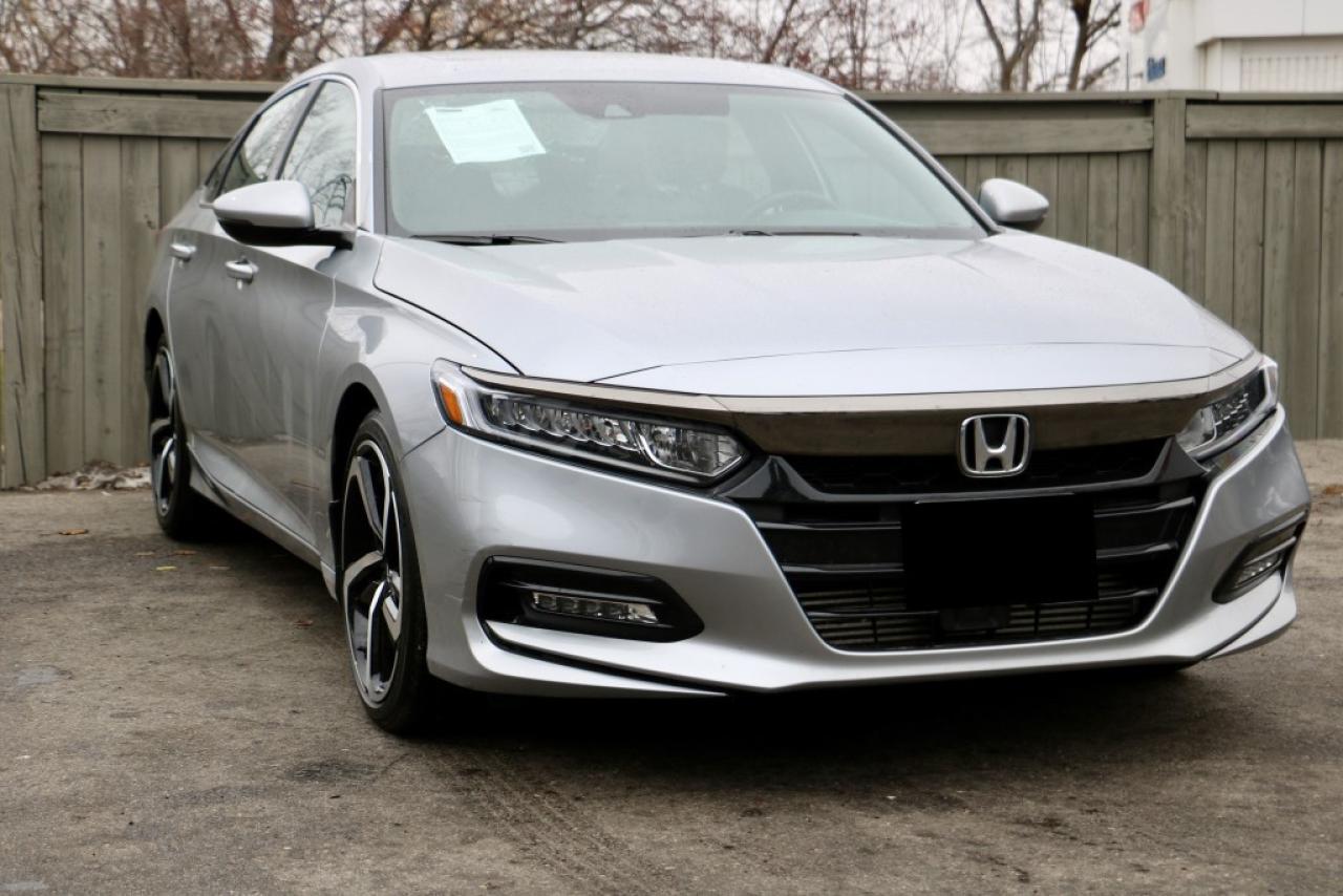 Used 2019 Honda Accord SPORT | FWD | PREM AUDIO | COLL ASSIST | BUCAM for sale in Welland, ON