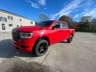 <p class=MsoNormal>1500 Big Horn Crew cab, 5.7 Hemi, Night edition, off road package, tow hooks, skid plates, hitch, 20 aluminum wheels with all terrain tires, heated power bucket seats, 12screen with navigation, blue tooth, front & rear park assist, power adjustable pedals, google android auto, apple car play.</p><p class=MsoNormal><a name=_Hlk121138418></a><span style=font-size: 13.5pt; font-family: Segoe UI,sans-serif;>Smith and Watt is a family owned and operated Chrysler, Dodge, Jeep, Ram Dealership located in Barrington Passage offering some of the best service around since 1930s, we have a large stock of new/used inventory with competitive prices on every model on our lot. </span></p><p class=MsoNormal> </p><p class=MsoNormal><span style=font-size: 13.5pt; font-family: Segoe UI,sans-serif;>We have on spot financing with a wide selection of different banks such as RBC, CIBC, TD, BNS, BMO, Lend Care, Scotia Dealer Advantage, etc. Our Finance manager is highly trained in all credit situations and would love to help you get approved on your next purchase from Smith and Watt Limited. 3 months FREE XM Radio on all pre-owned vehicles, 1 year free on all new vehicles. Also available is extra warranties for all makes and models. Prices listed are finance prices, cash prices are subject to change. We can’t guarantee every used vehicle has 2 sets of keys, also keep in mind some used vehicles may have some scrapes small dents and dings, but we take pride in making sure all our vehicles are mechanically sound before leaving the lot to its new home. Book your appointment with us today at 902-637-2330 or send in a lead and one of our friendly sales staff will get back to you as soon as they can. We offer free fresh coffee and tea along with satellite TV in our waiting room. Take a drive today and check out one of our many beautiful beaches in Barrington passage and stop by our lot along your way. </span></p>