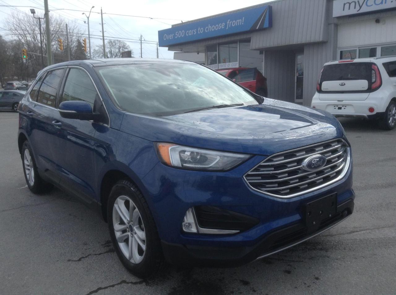 Used 2020 Ford Edge SEL LEATHER. PANOROOF. BACKUP CAM. PWR SEATS. B/T. for sale in North Bay, ON