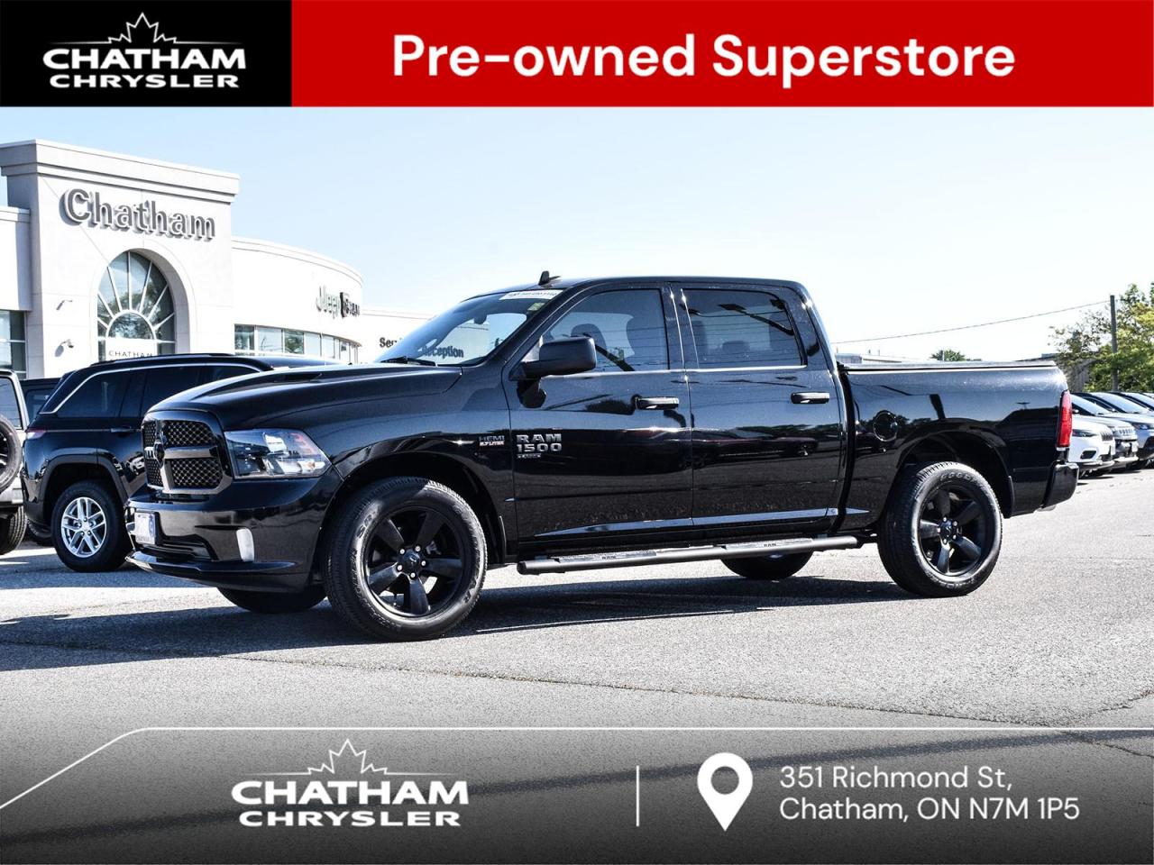 Used 2019 RAM 1500 Classic ST EXPRESS POWER SEAT 20 INCH BLACK RIMS for sale in Chatham, ON