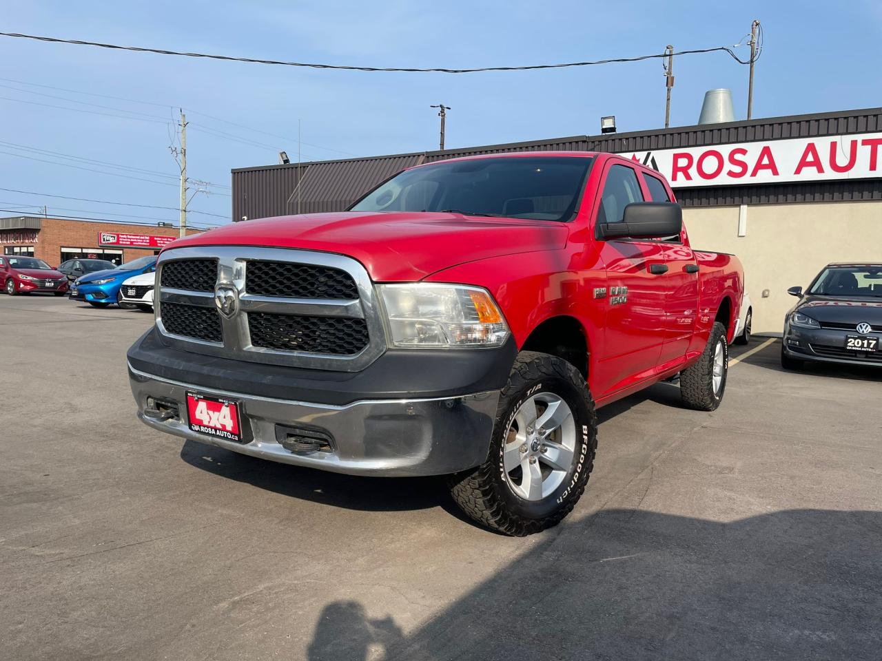 2014 RAM 1500 4WD Quad 140.5" ST HEMI NO ACCIDENT LOW KM SAFETY - Photo #1