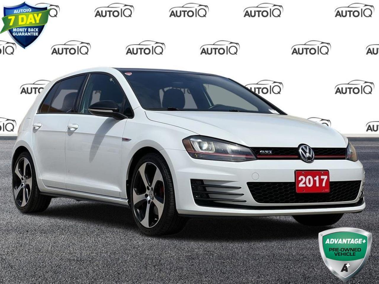 Used 2017 Volkswagen Golf GTI 5-Door Autobahn LEATHER | SUNROOF | AUTOBAHN PACKAGE for sale in Kitchener, ON