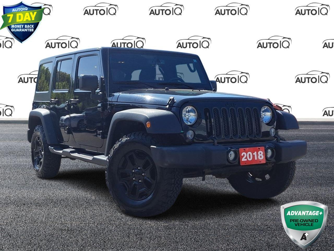 Used 2018 Jeep Wrangler JK Unlimited Sahara WILLYS UNLIMITED 4X4 CERTIFIED for sale in Hamilton, ON