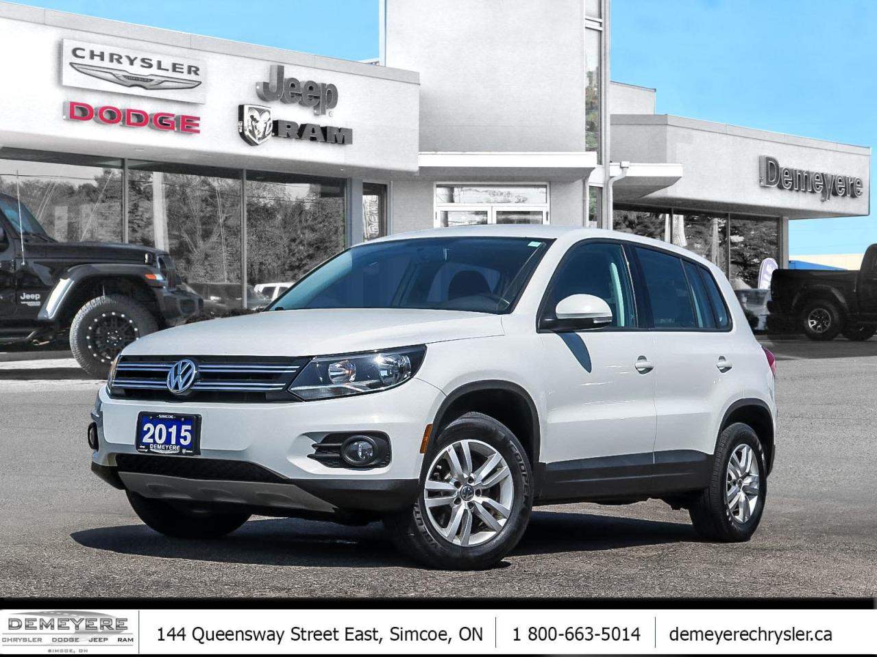 Used 2015 Volkswagen Tiguan COMFORTLINE for sale in Simcoe, ON