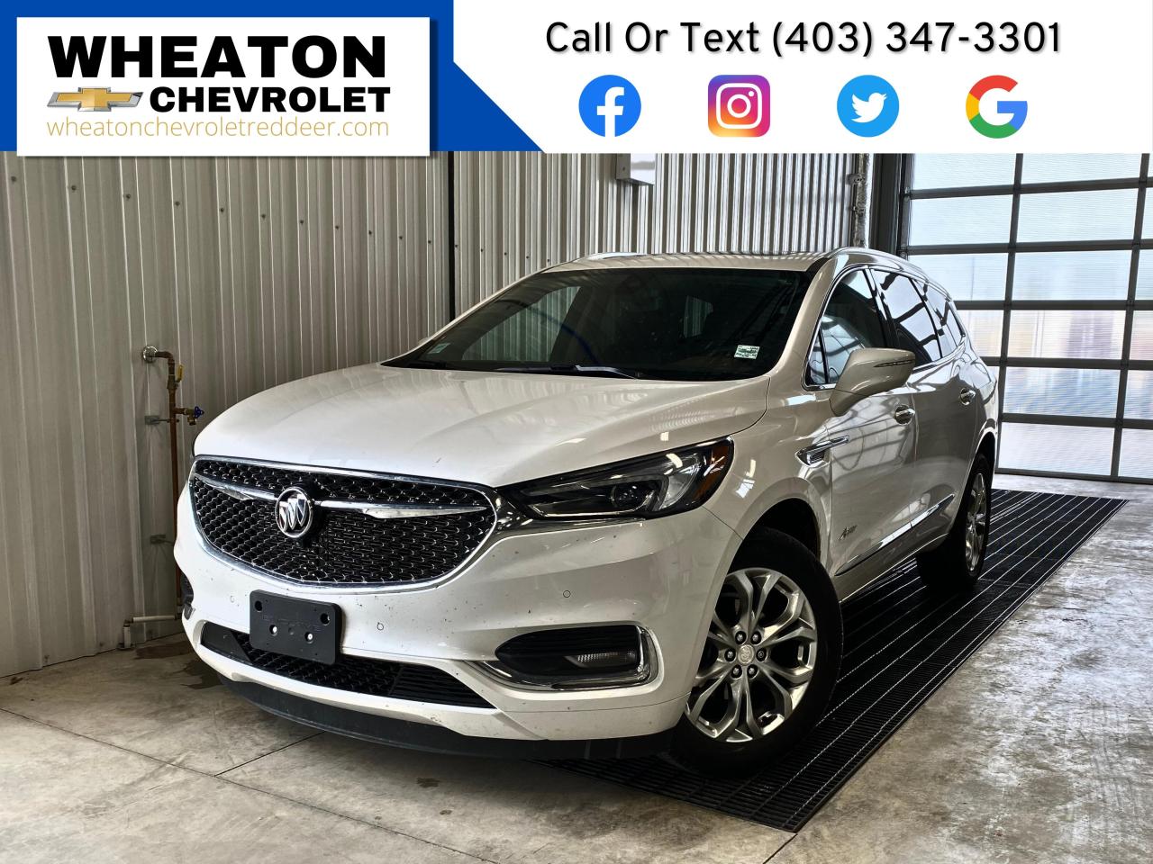 Used 2020 Buick Enclave Avenir | Remote Start | Moonroof | Heated Wheel for sale in Red Deer, AB