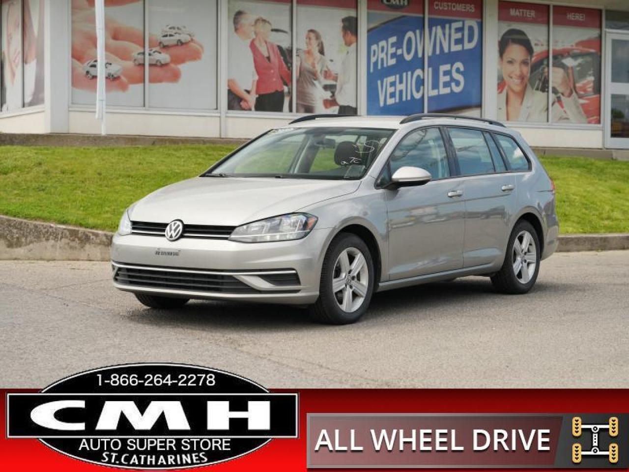 Used 2018 Volkswagen Golf Sportwagen Trendline 4Motion  CAM HTD-SEATS 16-AL for sale in St. Catharines, ON