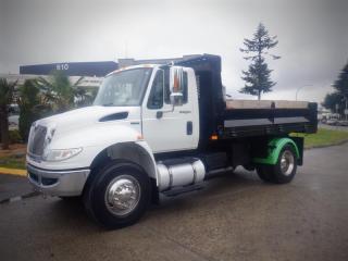 2011 International 4300 Dump Truck, 7.6L L6 DIESEL engine diesel, manual transmission, 2 door, 4X2, air conditioning, AM/FM radio, power door locks, power windows, white exterior, grey interior, cloth.  Certificate and decal valid until April 2024. Measurements: Box length 158 inches, width 90 inches.(All the measurements are deemed to be true but are not guaranteed). $50,720.00 plus $375 processing fee, $51,095.00 total payment obligation before taxes.  Listing report, warranty, contract commitment cancellation fee, financing available on approved credit (some limitations and exceptions may apply). All above specifications and information is considered to be accurate but is not guaranteed and no opinion or advice is given as to whether this item should be purchased. We do not allow test drives due to theft, fraud and acts of vandalism. Instead we provide the following benefits: Complimentary Warranty (with options to extend), Limited Money Back Satisfaction Guarantee on Fully Completed Contracts, Contract Commitment Cancellation, and an Open-Ended Sell-Back Option. Ask seller for details or call 604-522-REPO(7376) to confirm listing availability.