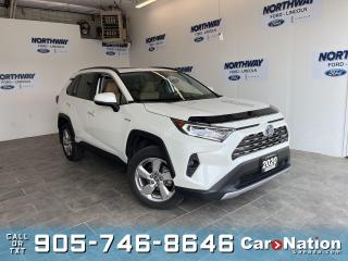 Used 2020 Toyota RAV4 LIMITED |HYBRID |AWD |LEATHER | NAV |ROOF |1 OWNER for sale in Brantford, ON