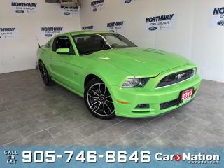 Used 2013 Ford Mustang GT PREMIUM | LEATHER | NAV | ELECTRONICS PKG for sale in Brantford, ON