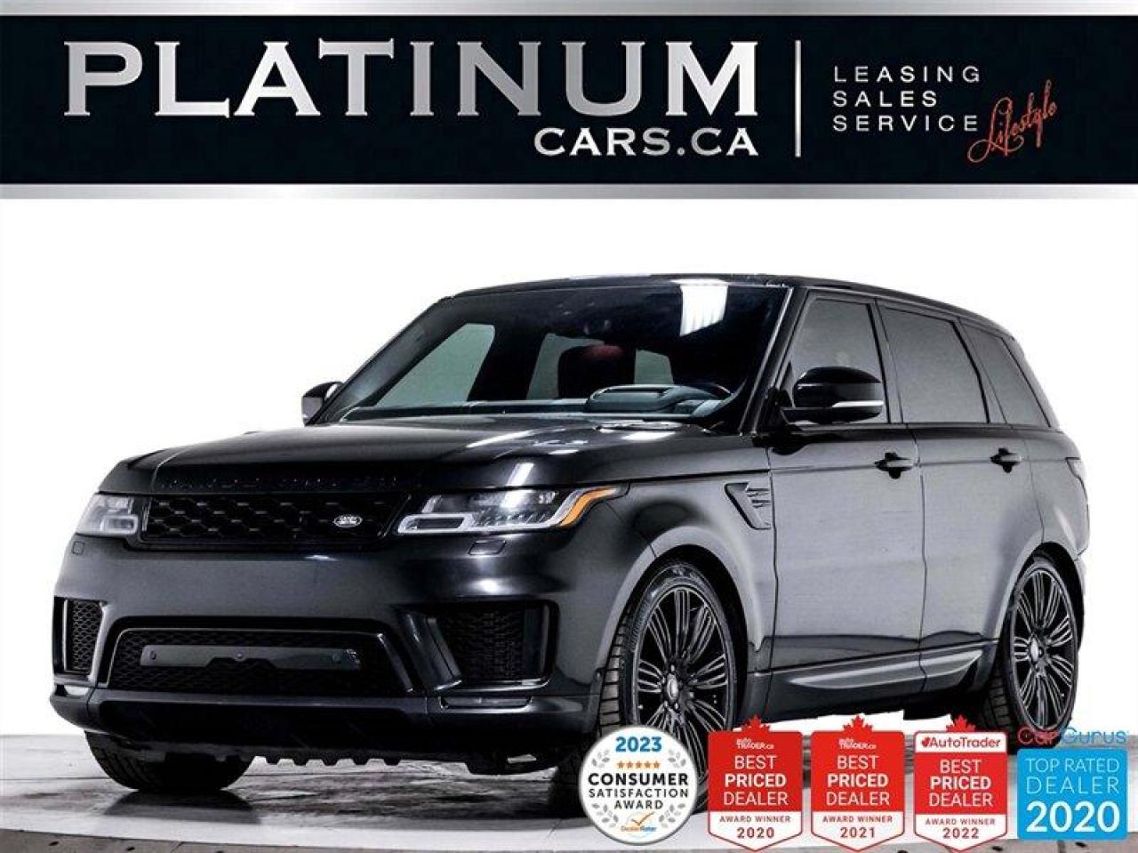 Used 2019 Land Rover Range Rover Sport Supercharged Dynamic, 518HP, V8, PANO, NAV for sale in Toronto, ON