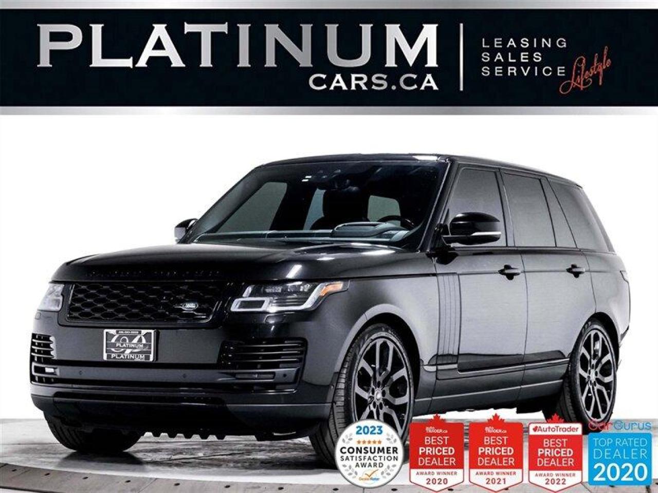 Used 2020 Land Rover Range Rover P525 HSE, SUPERCHARGED V8, BLACK PACK, NAV, PANO for sale in Toronto, ON