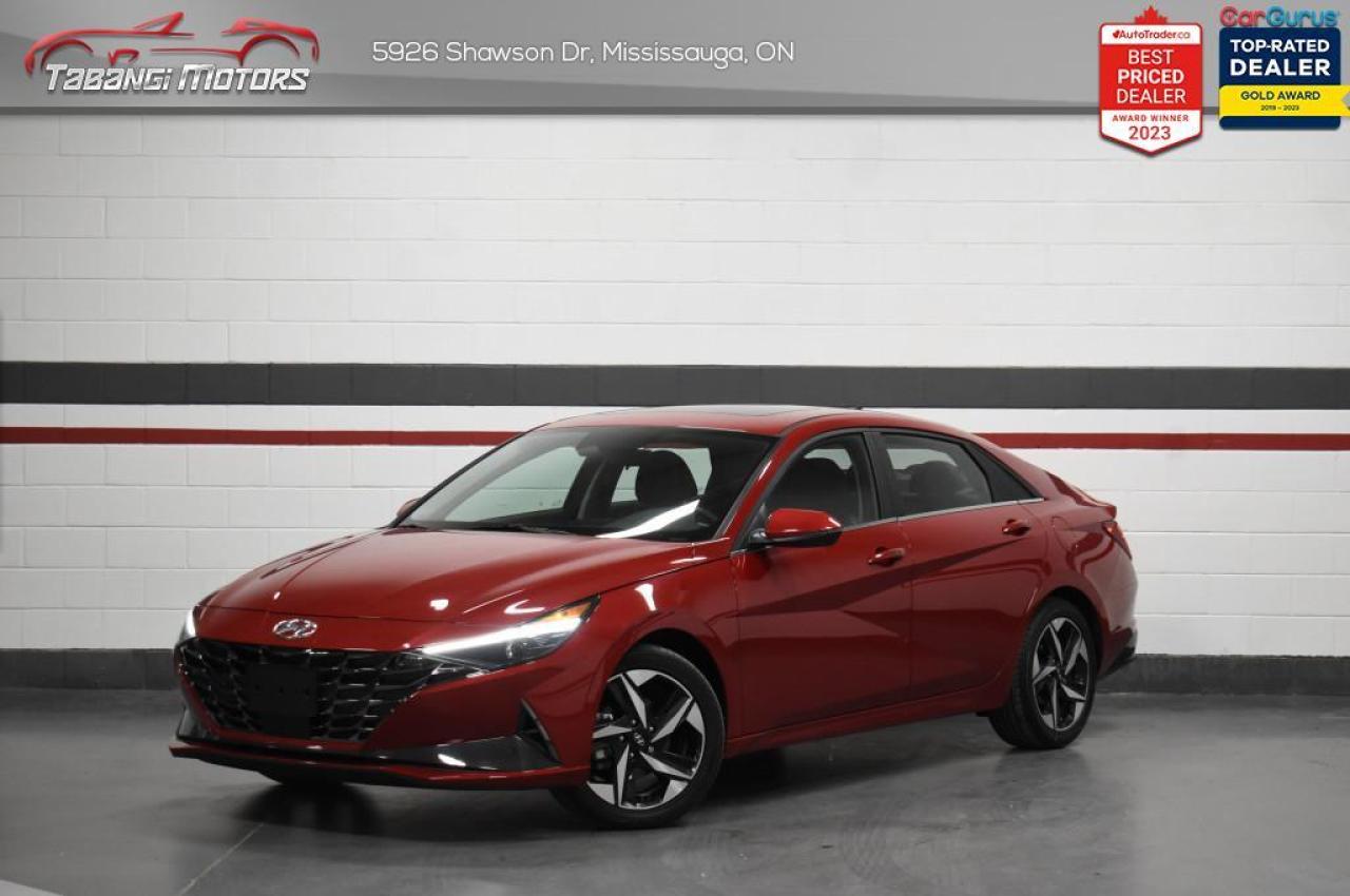 Used 2021 Hyundai Elantra Ultimate  No Accident Leather Sunroof Bose Remote Start for sale in Mississauga, ON