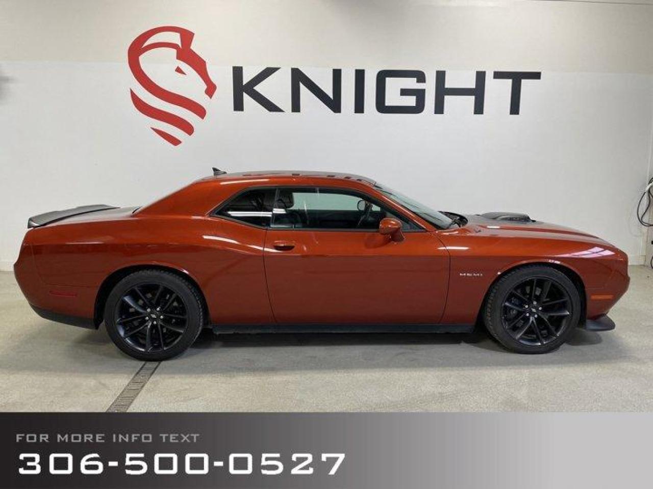 Used 2021 Dodge Challenger R/T Shaker, Just In Time For Summer! for sale in Moose Jaw, SK