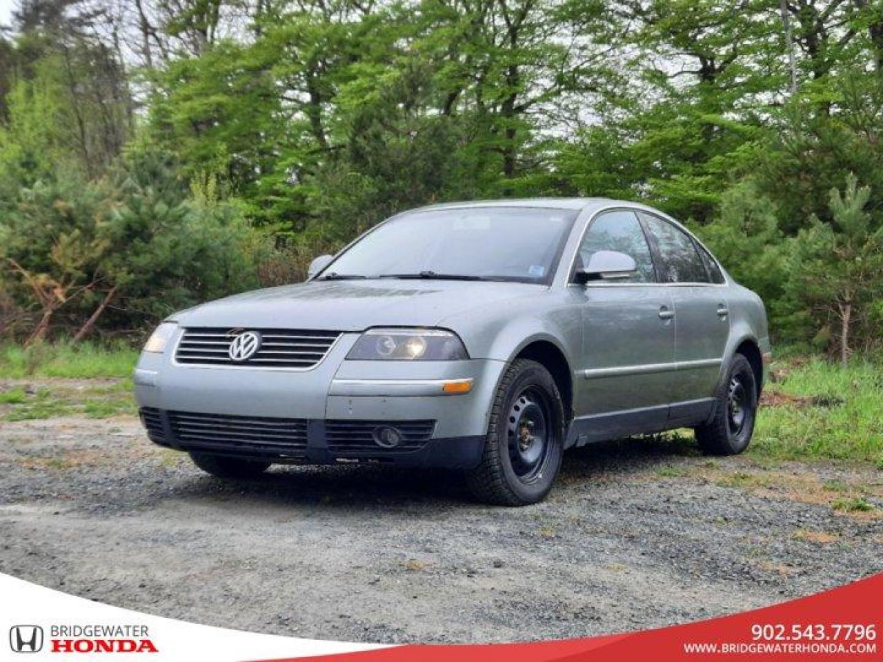 Used 2004 Volkswagen Passat Sedan GLS for sale in Bridgewater, NS