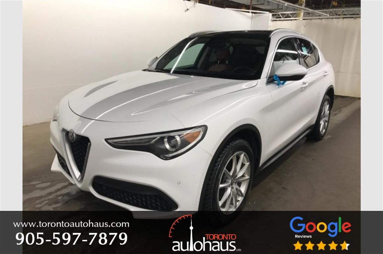 Used 2018 Alfa Romeo Stelvio Ti I RED INTERIOR I NAVI I SUNROOF for sale in Concord, ON