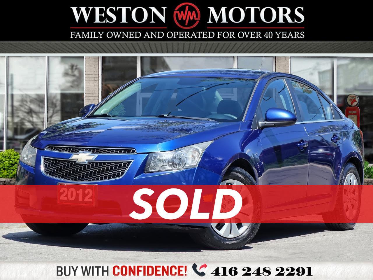 2012 Chevrolet Cruze FWD*REMOTE START*CRUISE CONTROL!!!*
