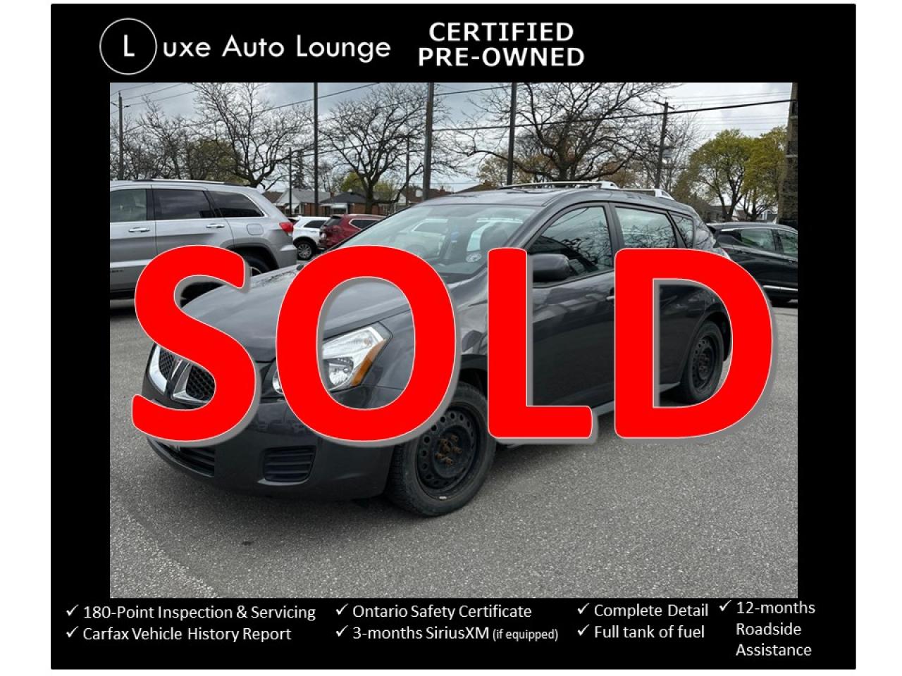Used 2010 Pontiac Vibe AWD!! LOW KM! AUTO, SUNROOF, XM RADIO, A/C, CLEAN! for sale in Orleans, ON