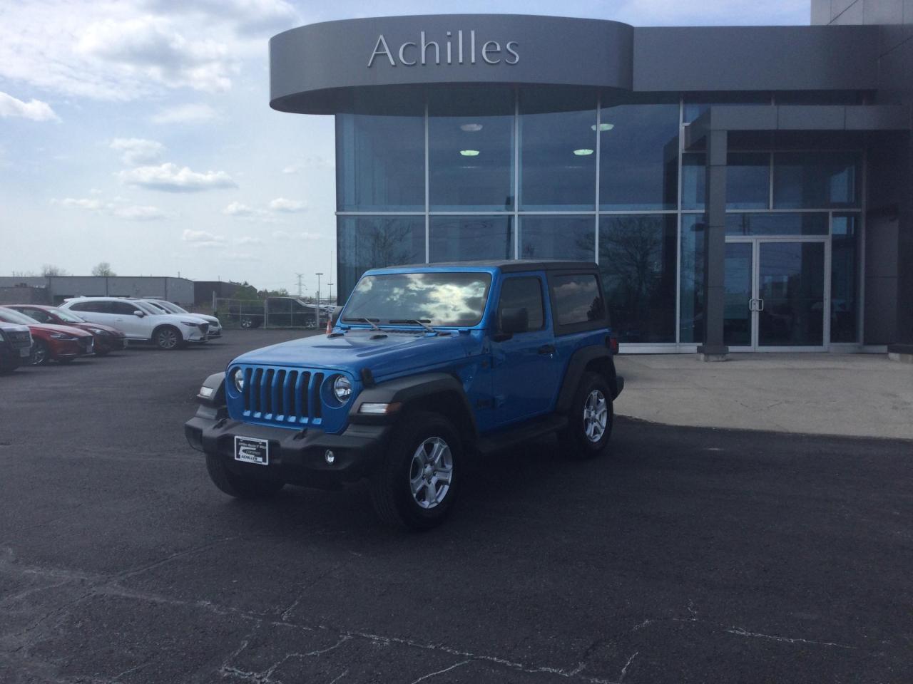 Used 2022 Jeep Wrangler Wrangler Sport S, Auto, V6 for sale in Milton, ON