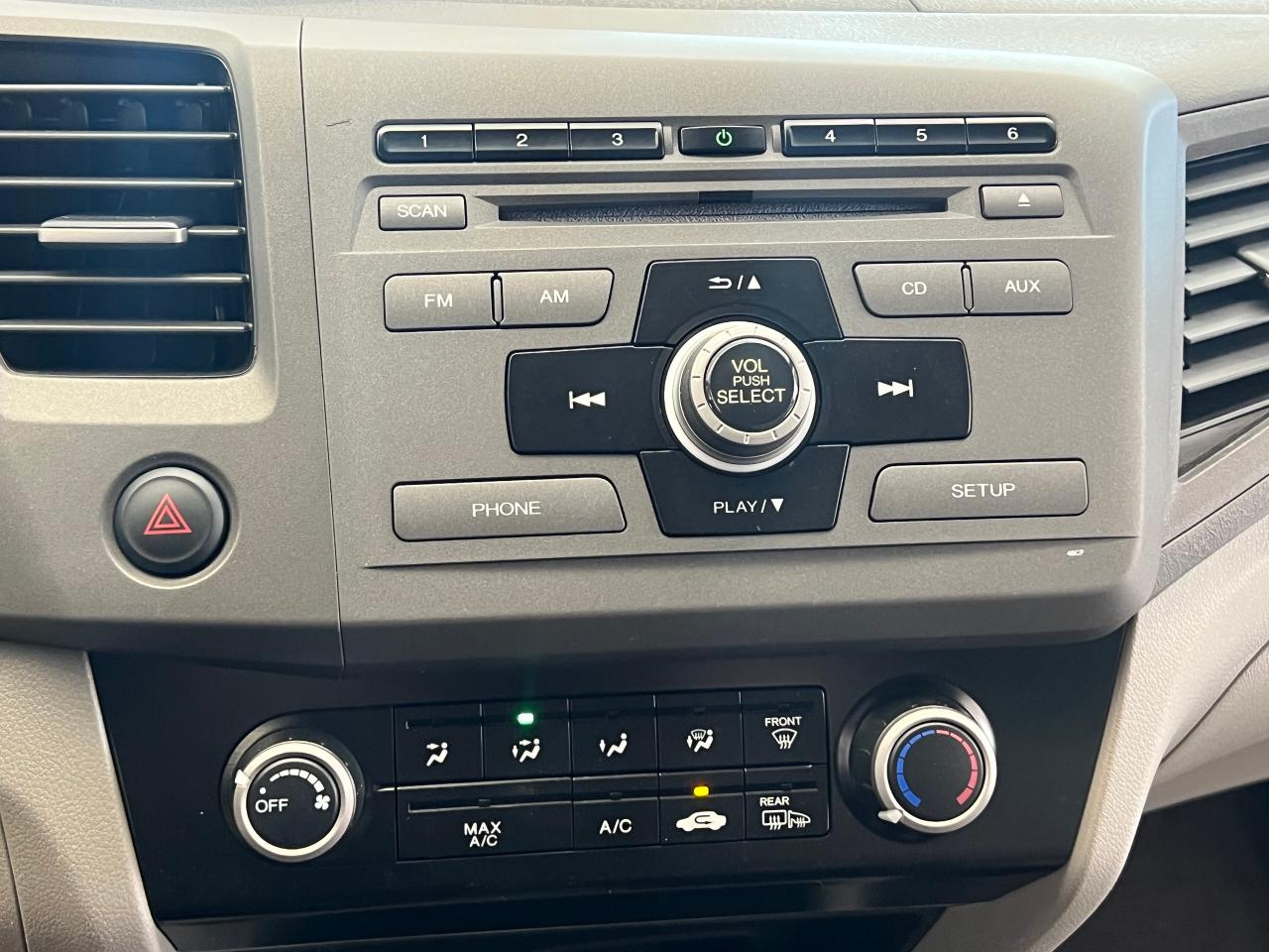 2012 Honda Civic LX+A/C+Bluetooth+New Tires+CLEAN CARFAX - Photo #31