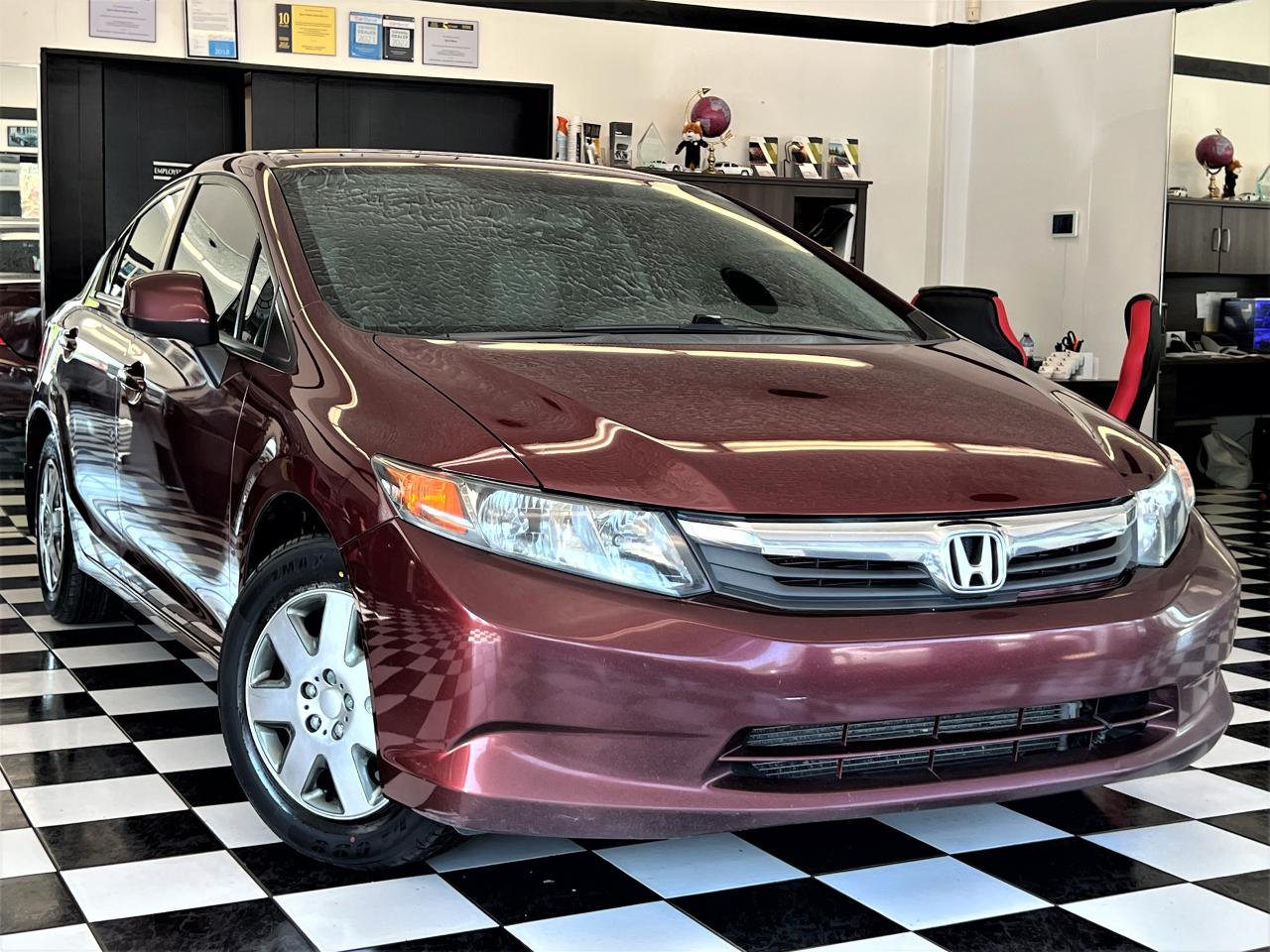 2012 Honda Civic LX+A/C+Bluetooth+New Tires+CLEAN CARFAX Photo70