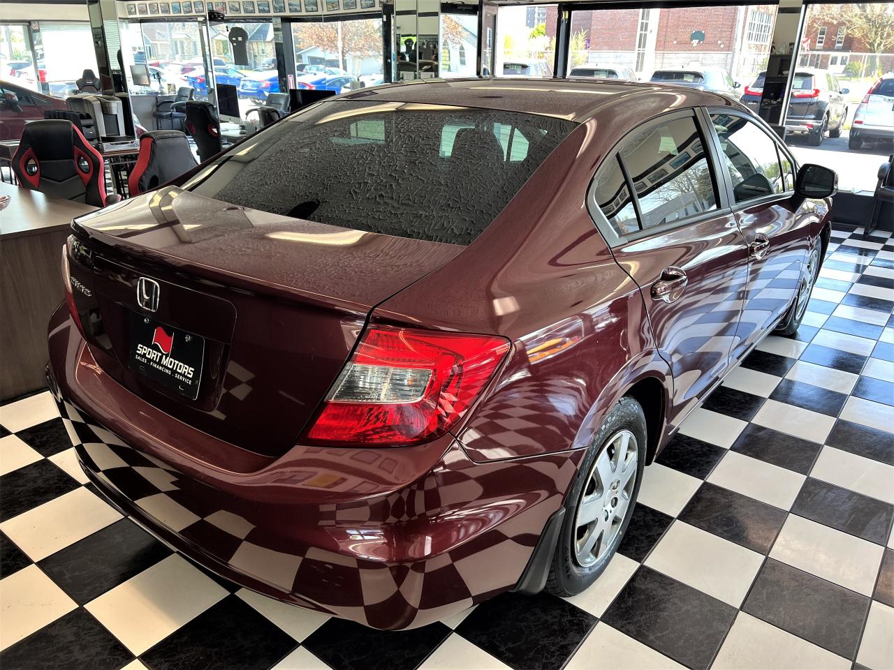 2012 Honda Civic LX+A/C+Bluetooth+New Tires+CLEAN CARFAX Photo4