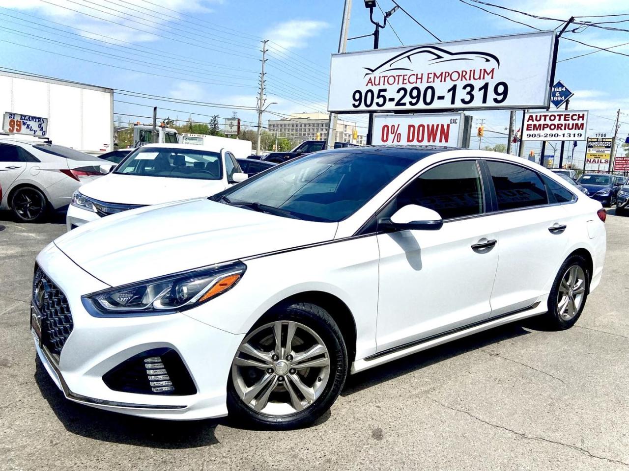 Used 2018 Hyundai Sonata SPORT - Navigation/Leather/Sunroof for sale in Mississauga, ON