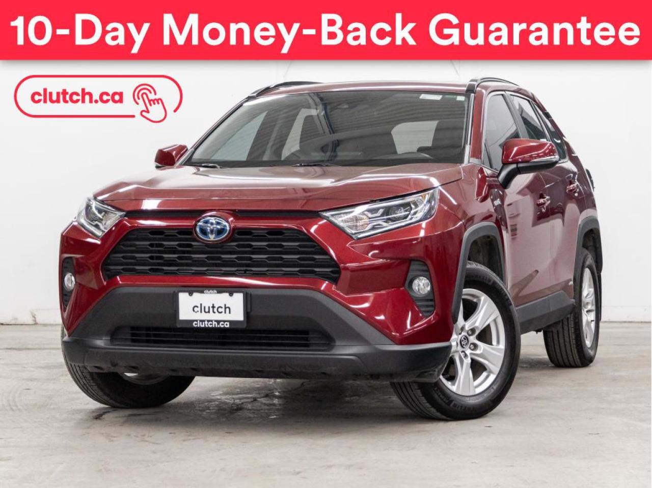 Used 2020 Toyota RAV4 Hybrid XLE w/ Apple CarPlay & Android Auto, Moonroof, Bluetooth for sale in Toronto, ON