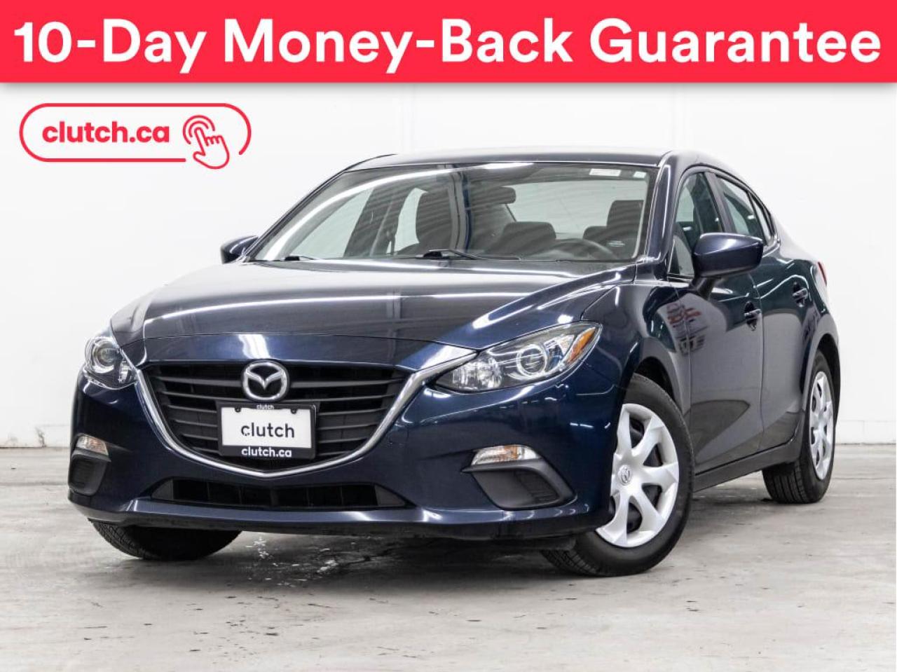 Used 2016 Mazda MAZDA3 GX w/ Bluetooth, Backup Camera, Push Button Start for sale in Toronto, ON